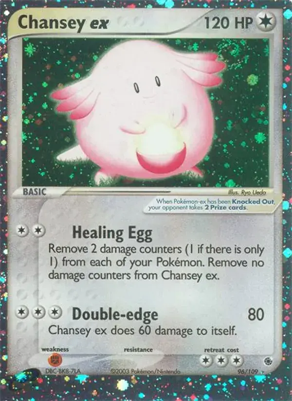 Chansey ex - 96/109 - Ruby & Sapphire