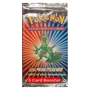 EX Ruby & Sapphire Booster (5 Cards)