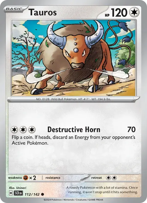 Tauros - 112/175 - Stellar Crown