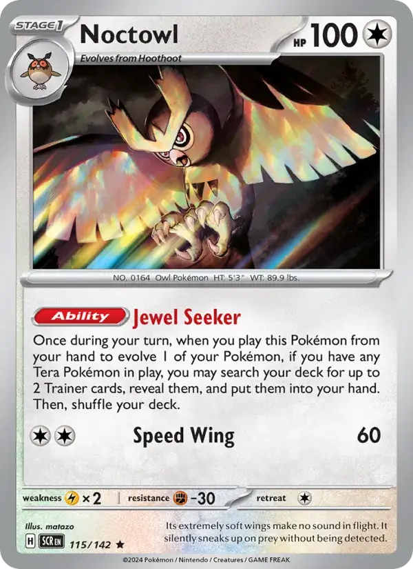 Noctowl - 115/175 - Stellar Crown