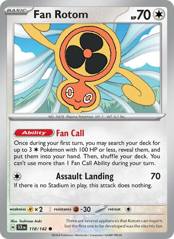 Fan Rotom - 118/175 - Stellar Crown