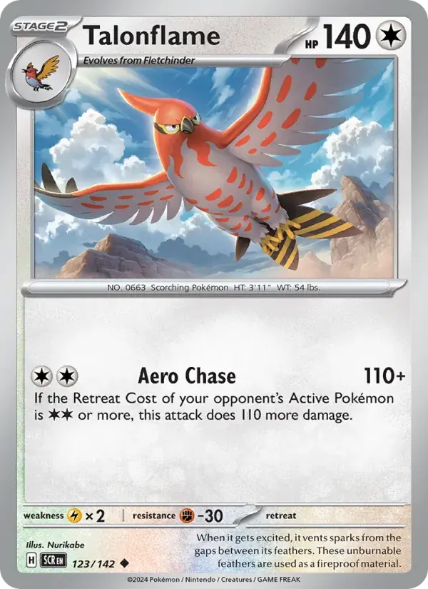 Talonflame - 123/175 - Stellar Crown