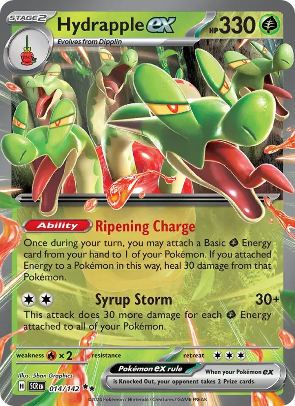 Hydrapple ex - 014/175 - Stellar Crown