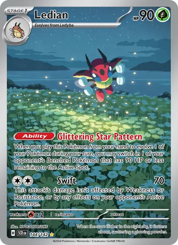 Ledian - 144/175 - Stellar Crown