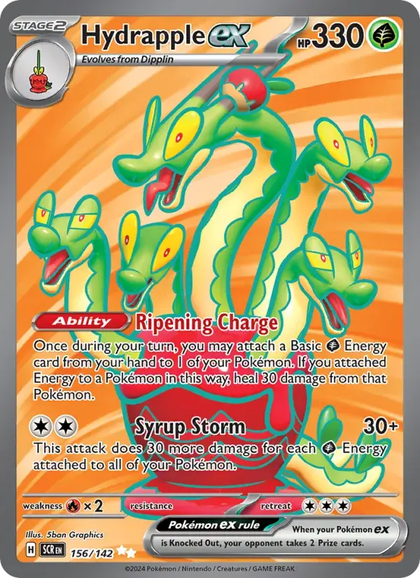 Hydrapple ex - 156/175 - Stellar Crown