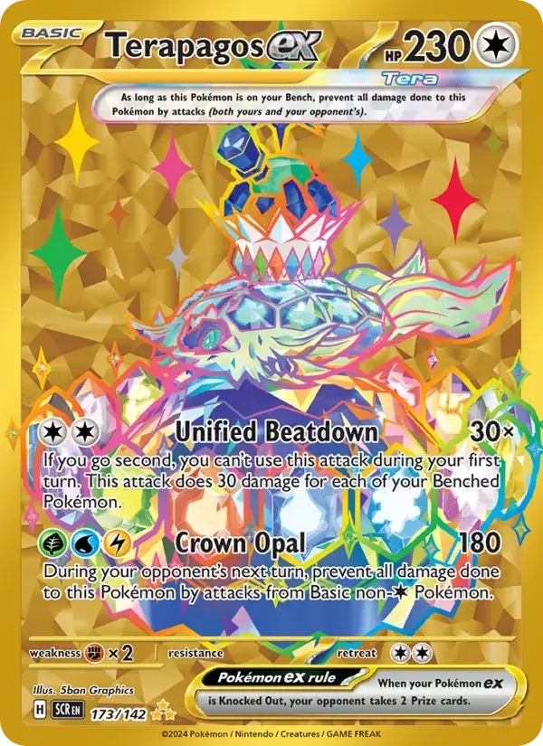 Terapagos ex - 173/175 - Stellar Crown
