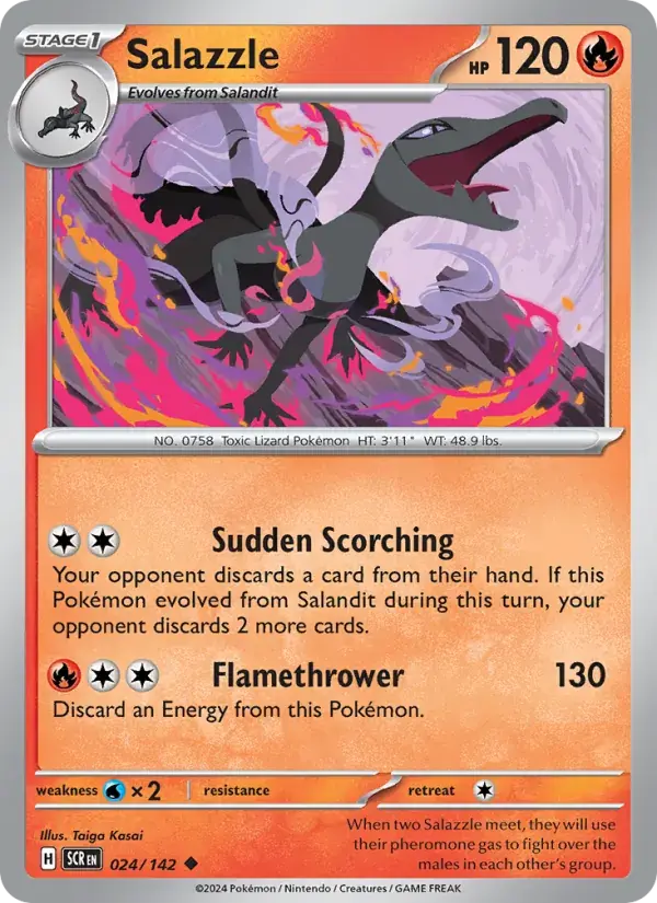 Salazzle - 024/175 - Stellar Crown