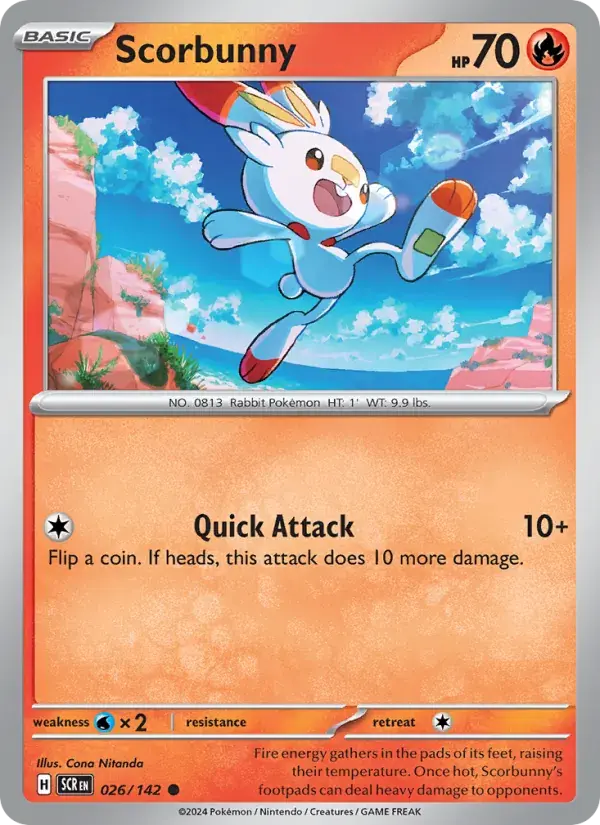 Scorbunny - 026/175 - Stellar Crown