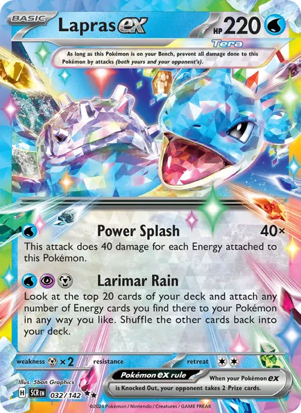 Lapras ex - 032/175 - Stellar Crown