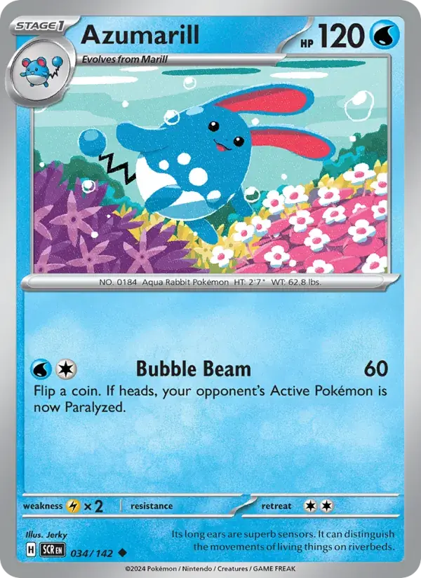 Azumarill - 034/175 - Stellar Crown