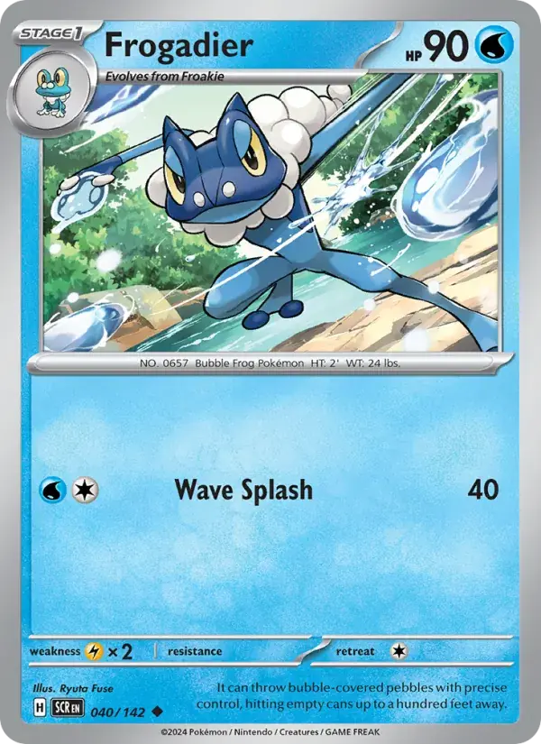 Frogadier - 040/175 - Stellar Crown