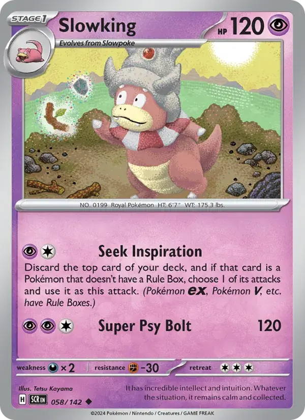 Slowking - 058/175 - Stellar Crown