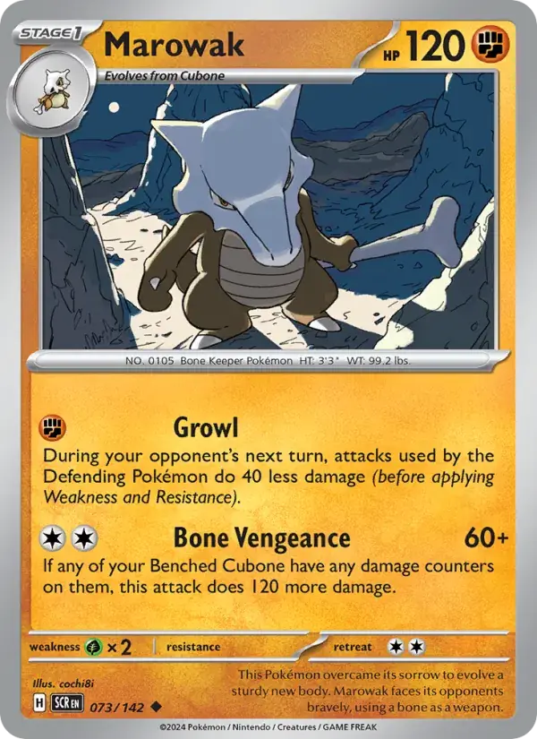 Marowak - 073/175 - Stellar Crown