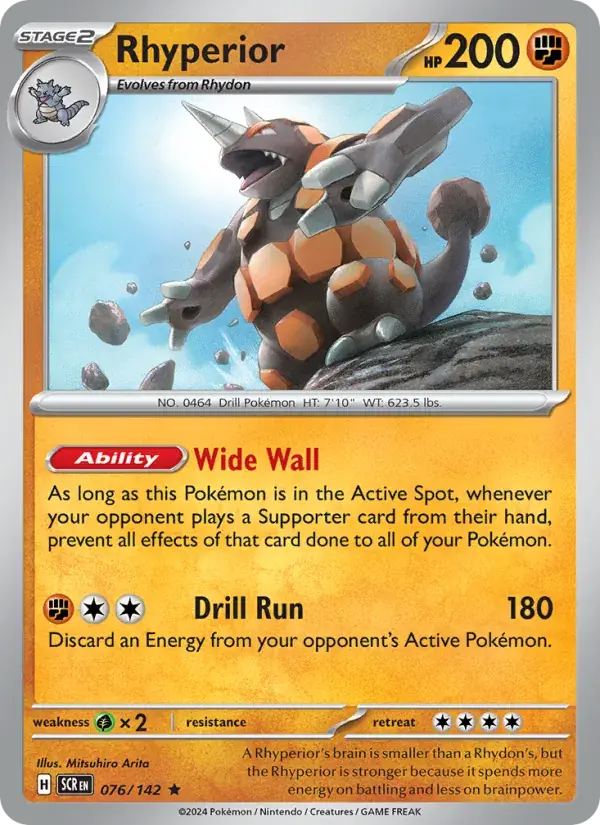 Rhyperior - 076/175 - Stellar Crown