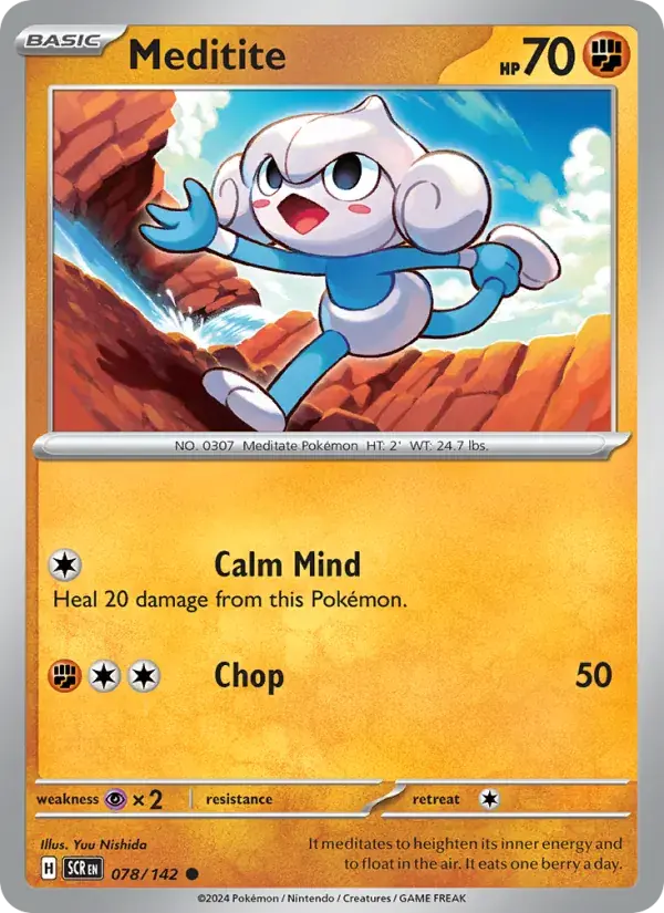 Meditite - 078/175 - Stellar Crown