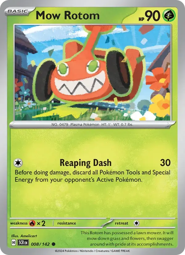 Mow Rotom - 008/175 - Stellar Crown