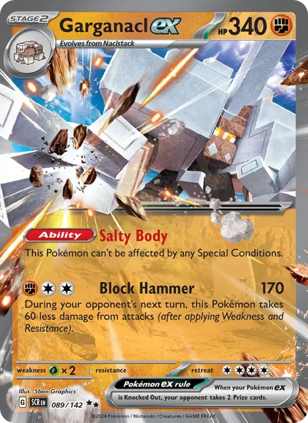 Garganacl ex - 089/175 - Stellar Crown
