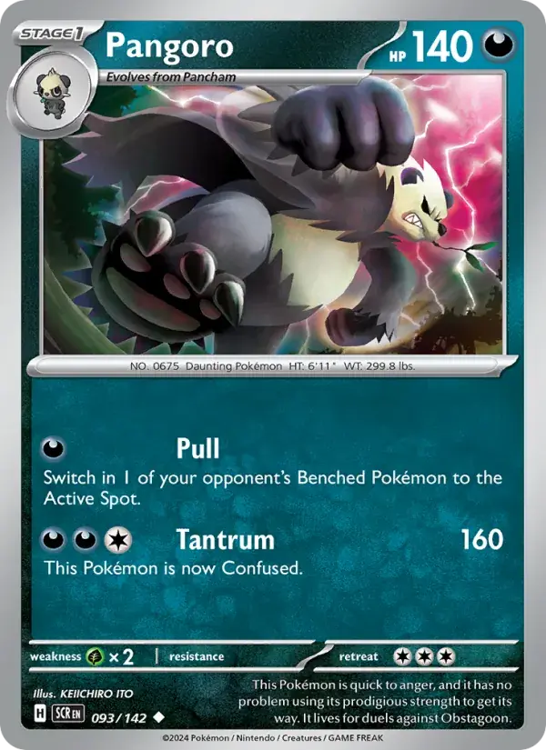 Pangoro - 093/175 - Stellar Crown