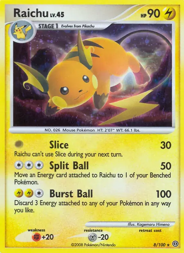 Raichu - 8/106 - Tempête
