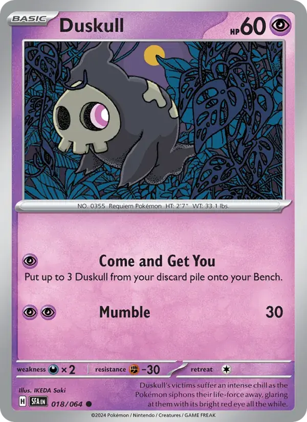 Duskull - 018/099 - Shrouded Fable