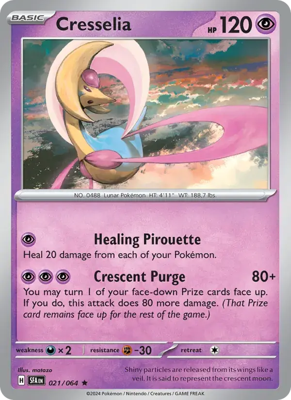 Cresselia - 021/099 - Shrouded Fable