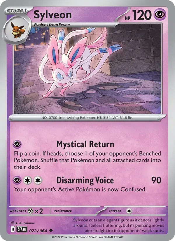 Sylveon - 022/099 - Shrouded Fable