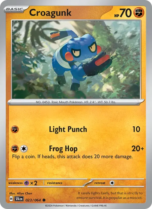 Croagunk - 023/099 - Shrouded Fable