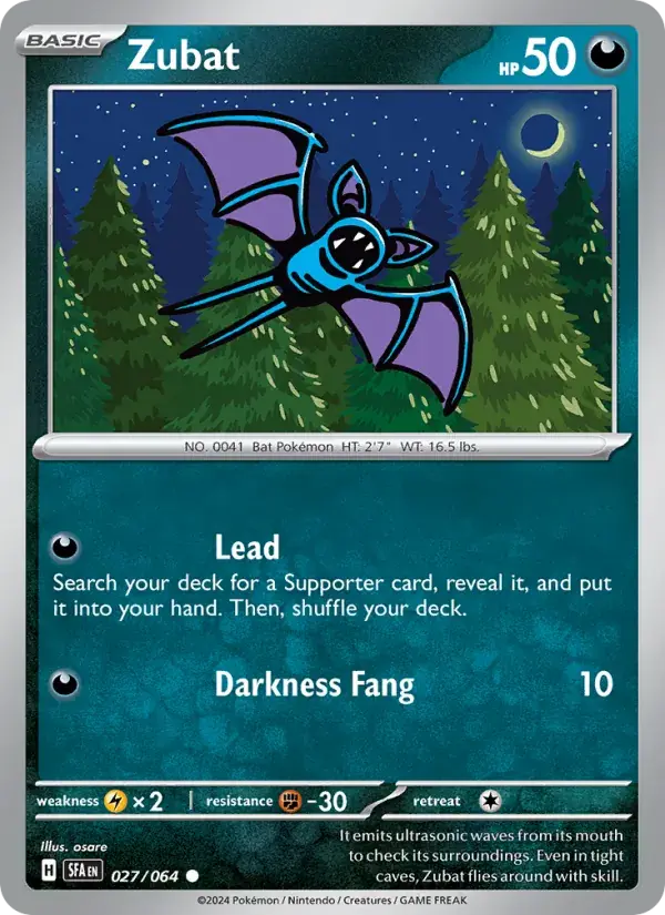 Zubat - 027/099 - Shrouded Fable