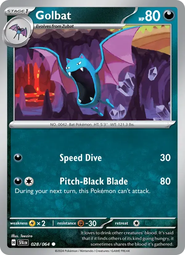 Golbat - 028/099 - Shrouded Fable