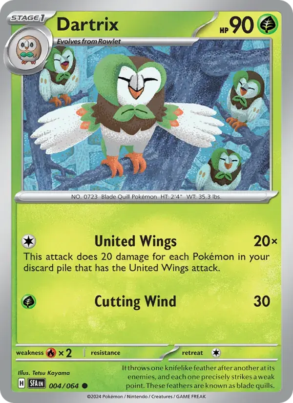 Dartrix - 004/099 - Shrouded Fable