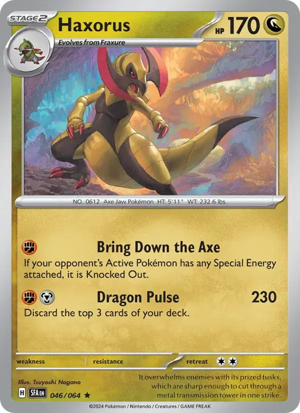 Haxorus - 046/099 - Shrouded Fable