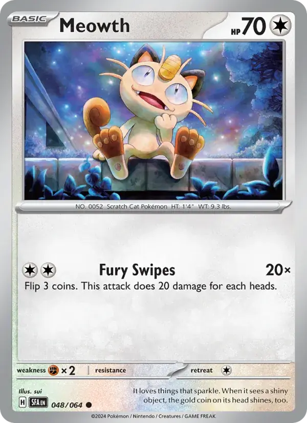 Meowth - 048/099 - Shrouded Fable
