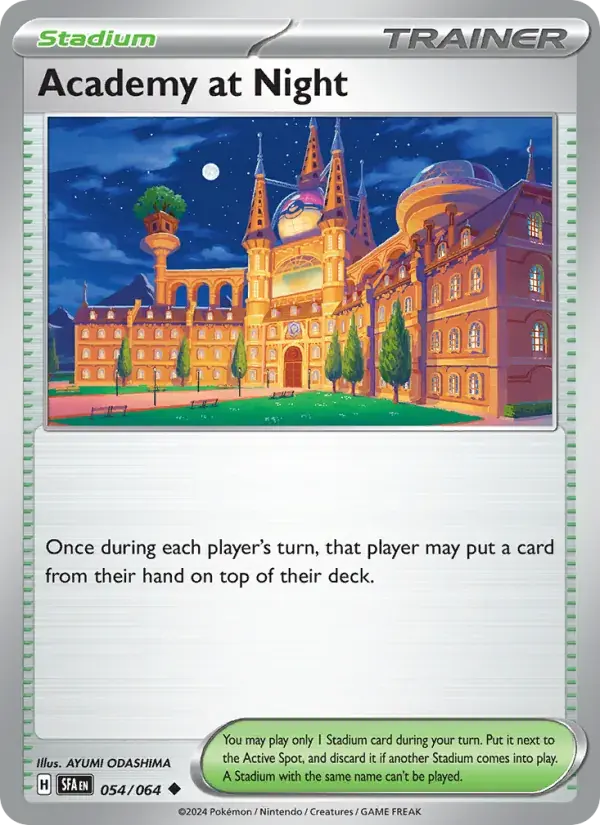 Academy at Night - 054/099 - Shrouded Fable