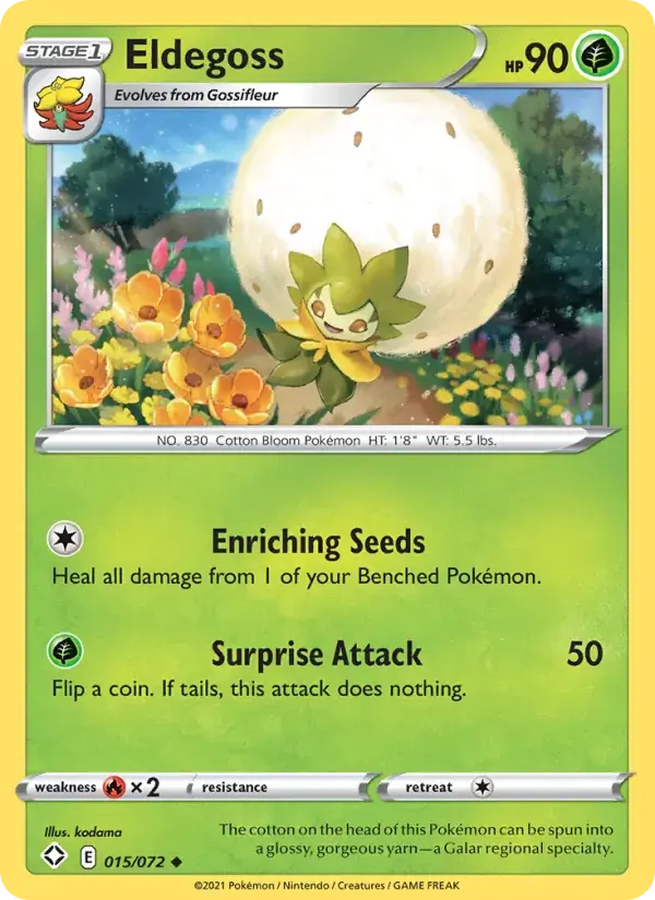 Eldegoss - 15/73 - Shining Fates