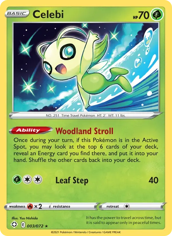 Celebi - 3/73 - Shining Fates