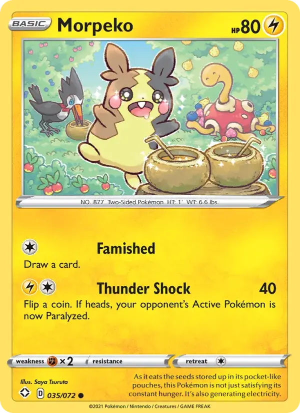 Morpeko - 35/73 - Shining Fates