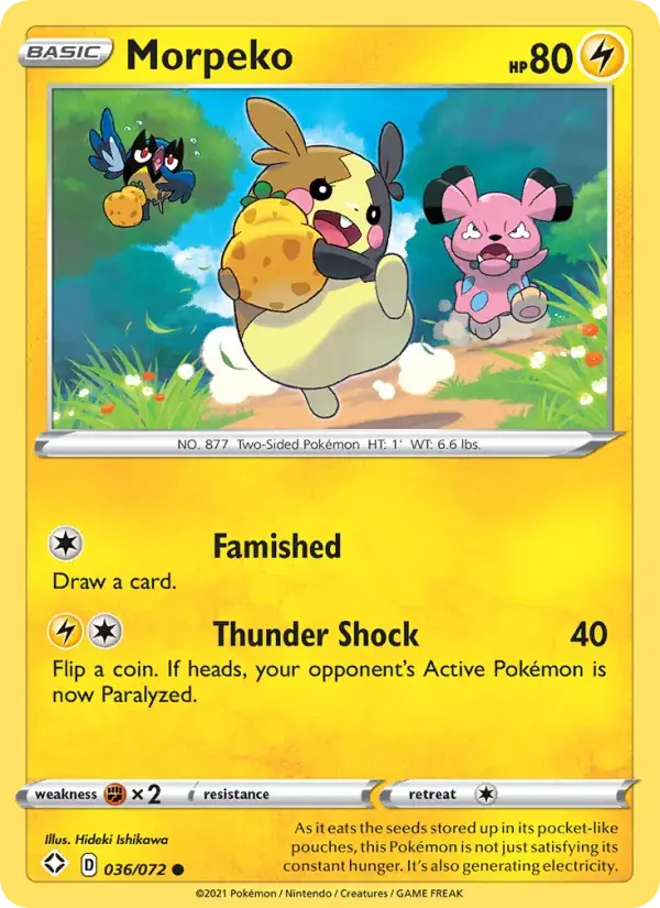 Morpeko - 36/73 - Shining Fates
