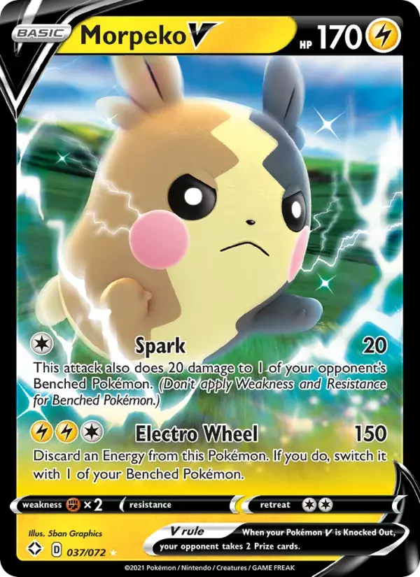 Morpeko V - 37/73 - Shining Fates