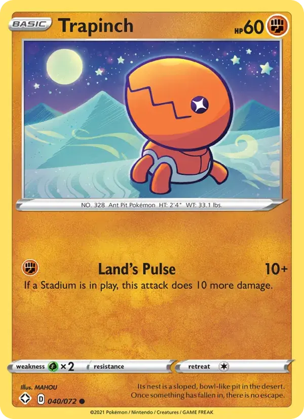 Trapinch - 40/73 - Shining Fates
