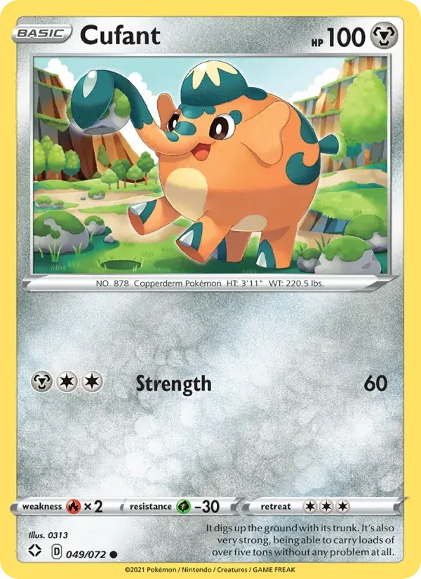 Cufant - 49/73 - Shining Fates