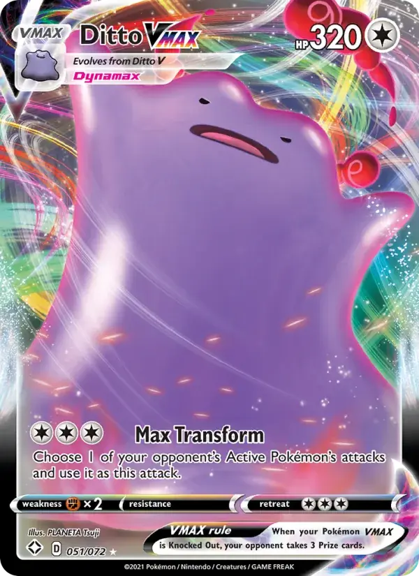 Ditto VMAX - 51/73 - Shining Fates