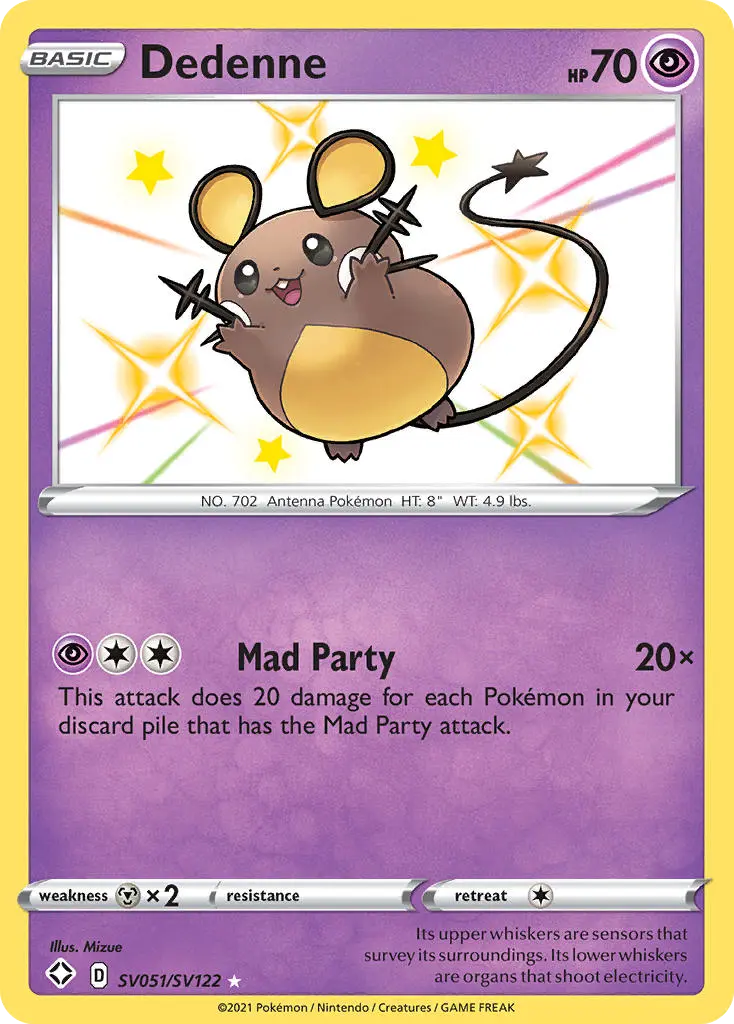 Dedenne - SV051/73 - Destinées Radieuses