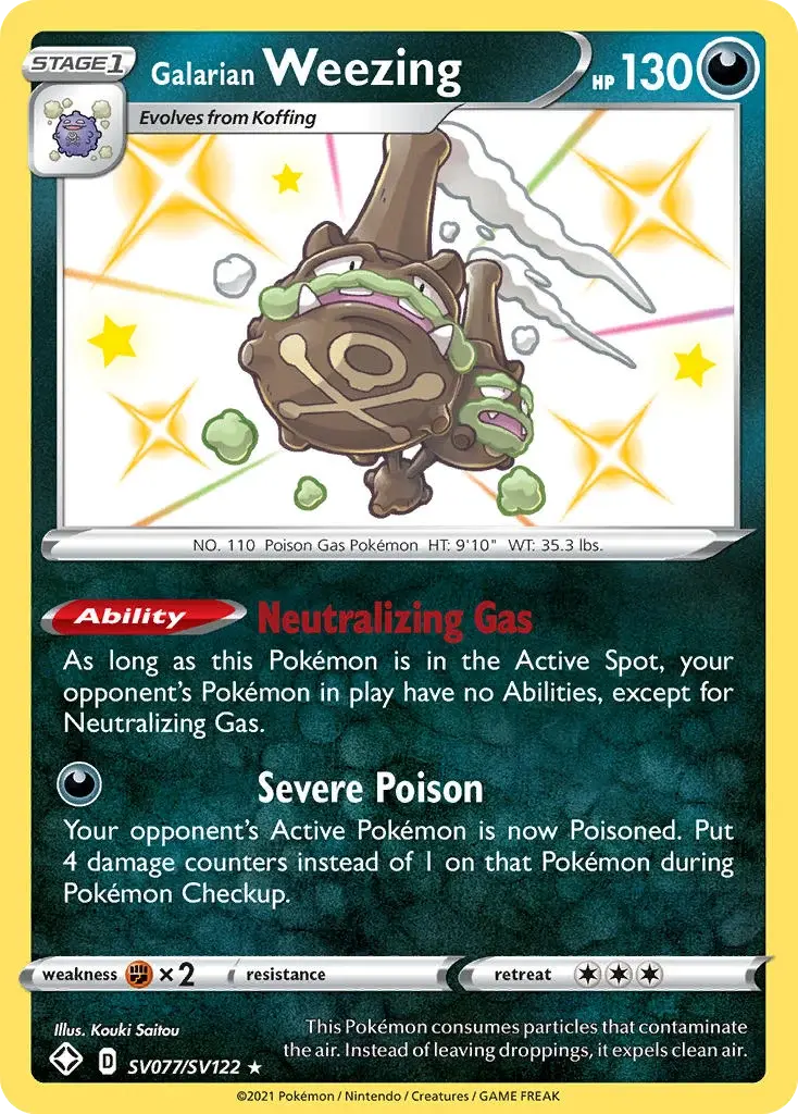 Smogogo de Galar - SV077/73 - Destinées Radieuses