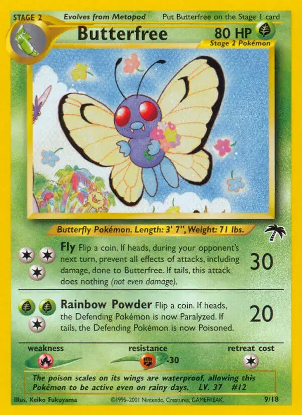 Butterfree - 9/18 - Southern Islands