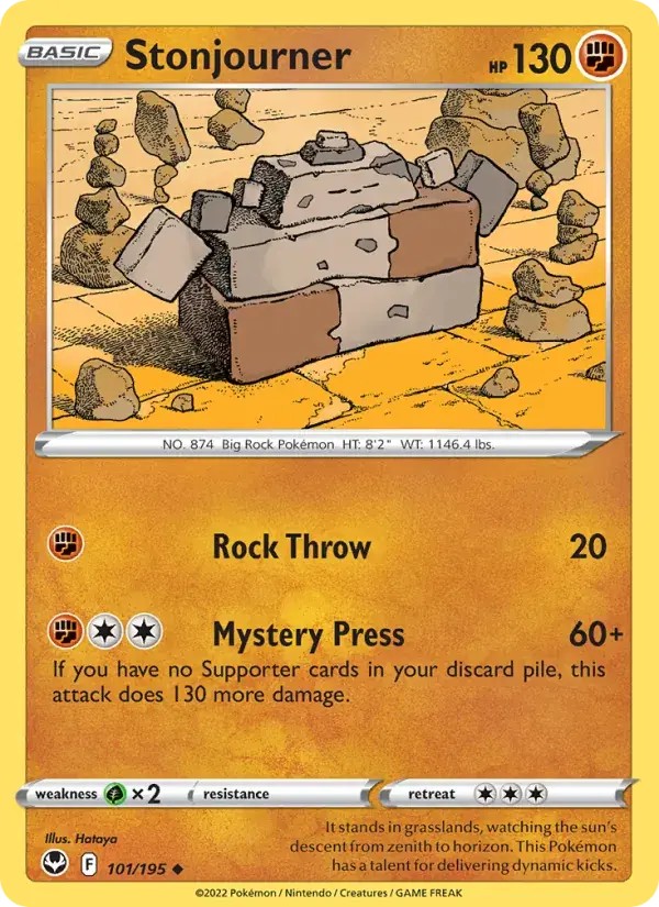 Stonjourner - 101/215 - Silver Tempest