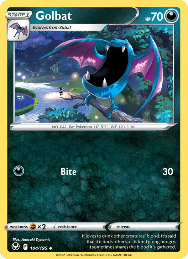 Golbat - 104/215 - Silver Tempest