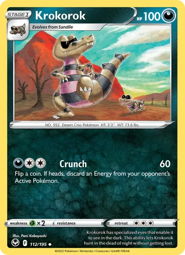 Krokorok - 112/215 - Silver Tempest
