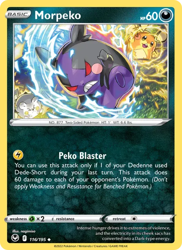 Morpeko - 116/215 - Silver Tempest