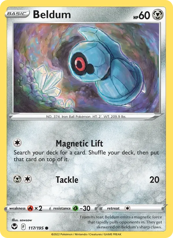 Beldum - 117/215 - Silver Tempest