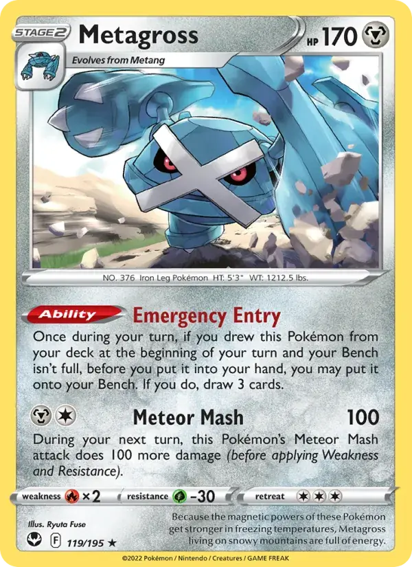 Metagross - 119/215 - Silver Tempest